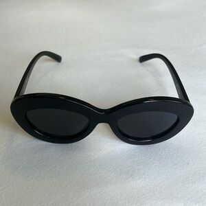 LeSpecs Retro oval sunglasses